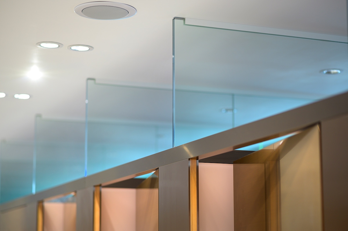 Client: Network Rail Architects: Landolt + Brown Fitout: Maxwood Washrooms PVD coloured stainless steel by Double Stone Steel Architectural metalwork by John Desmond Ltd Client: Network Rail Architects: Landolt + Brown Fitout: Maxwood Washrooms PVD coloured stainless steel by Double Stone Steel Architectural metalwork by John Desmond Ltd