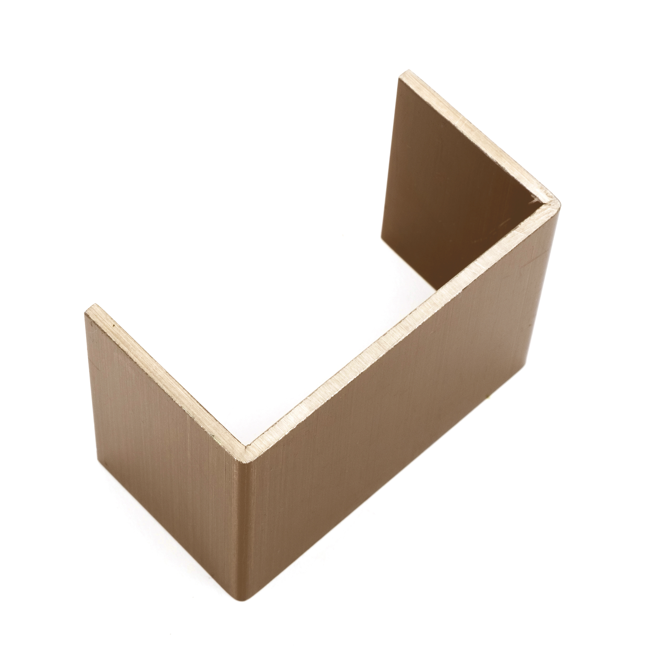 V-Groove Profile MP04-F 2.5mm in Double Stone Steel PVD coloured stainless steel Bronze Hairline V-Groove Profile MP04-F 2.5mm in Double Stone Steel PVD coloured stainless steel Bronze Hairline