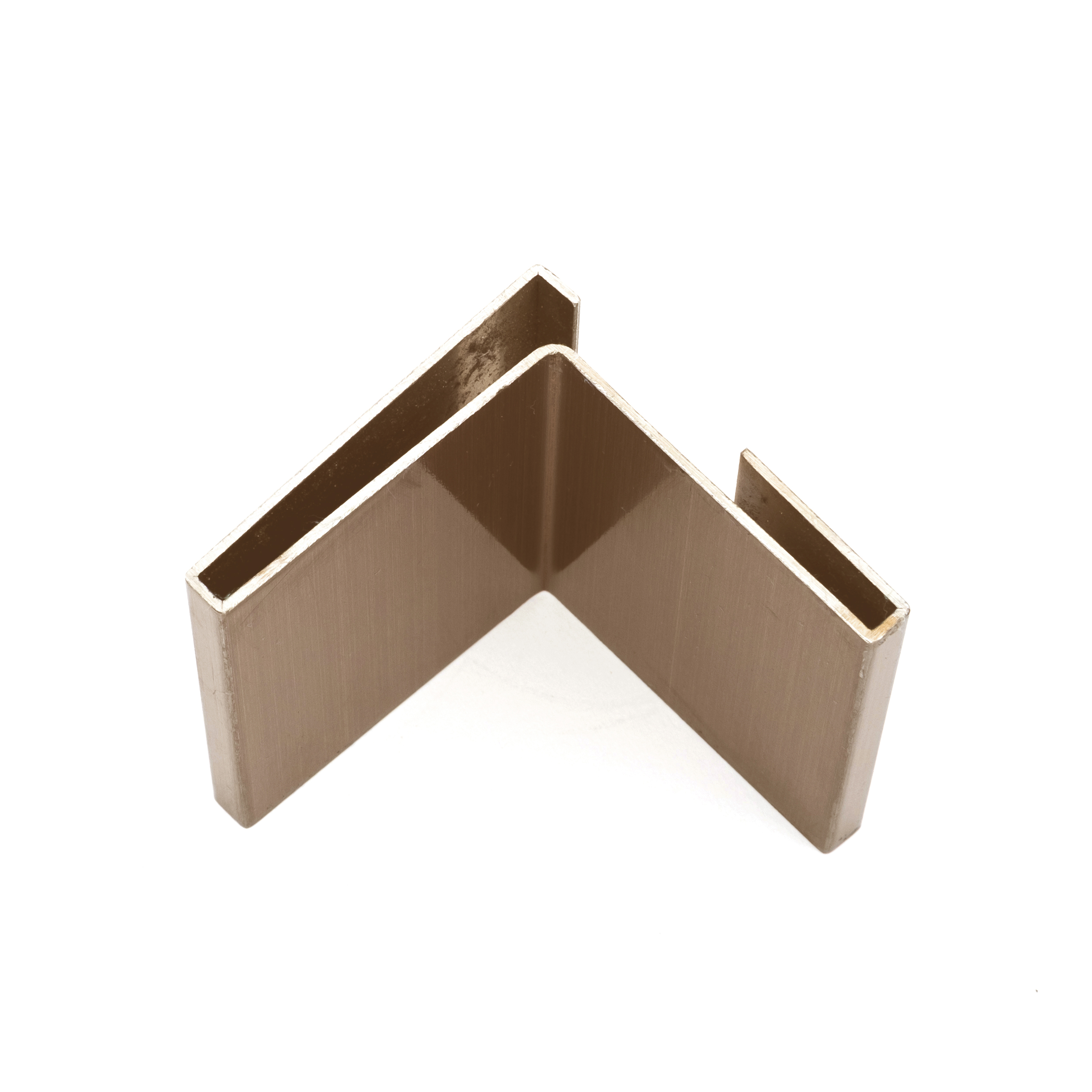 V-Groove Profile MP04-L 1.25mm in Double Stone Steel PVD coloured stainless steel Bronze Harline V-Groove Profile MP04-L 1.25mm in Double Stone Steel PVD coloured stainless steel Bronze Harline