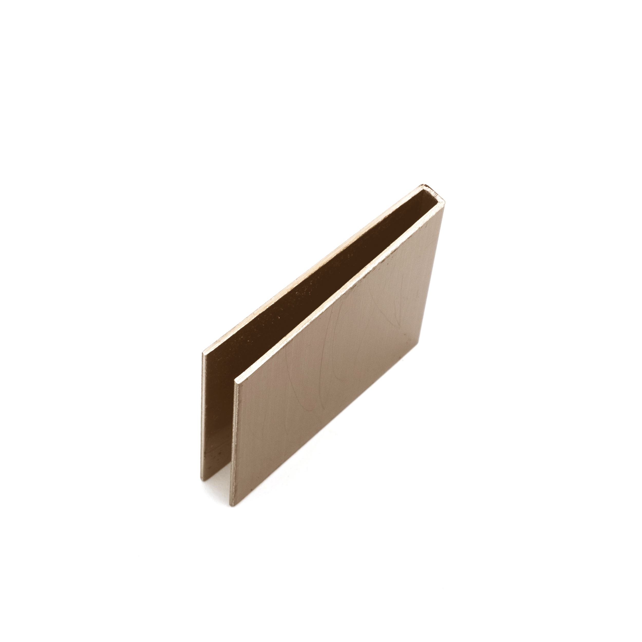 V-Groove Profile MP06-A 1.25mm in Double Stone Steel PVD coloured stainless steel Bronze Brush V-Groove Profile MP06-A 1.25mm in Double Stone Steel PVD coloured stainless steel Bronze Brush